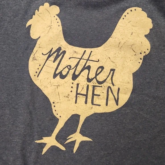 Mother Hen Blue T-shirt XL - Picture 3 of 5